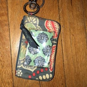 Vera Bradley wallet With lanyard